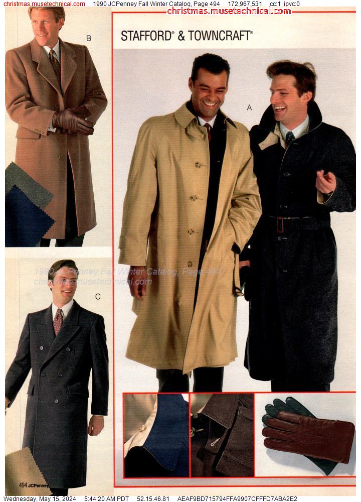 1990 JCPenney Fall Winter Catalog, Page 494