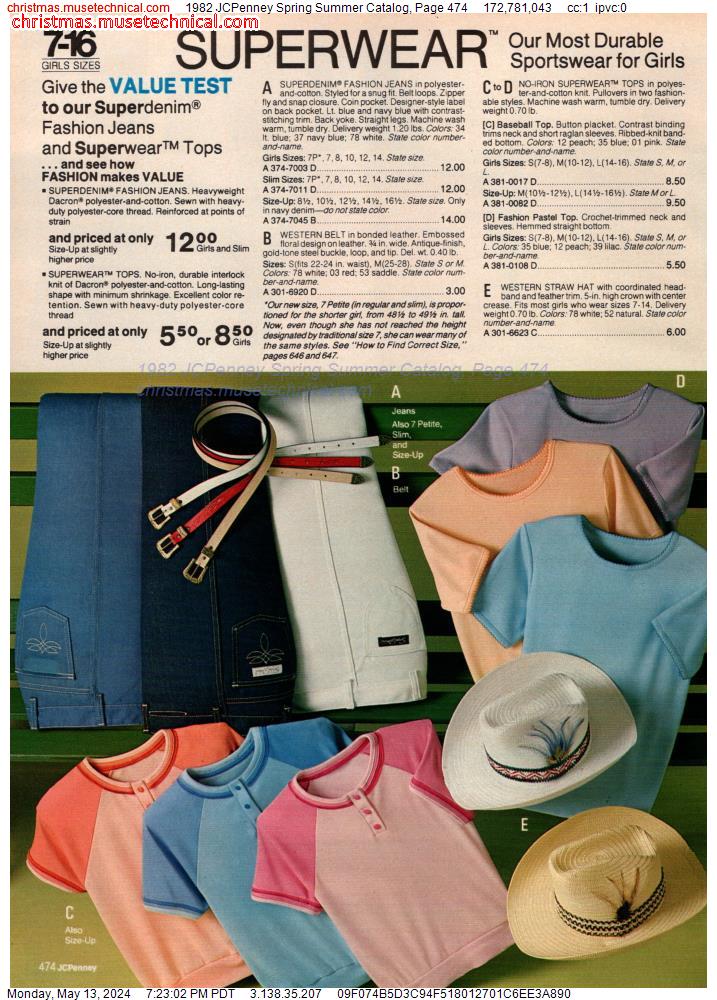 1982 JCPenney Spring Summer Catalog, Page 474