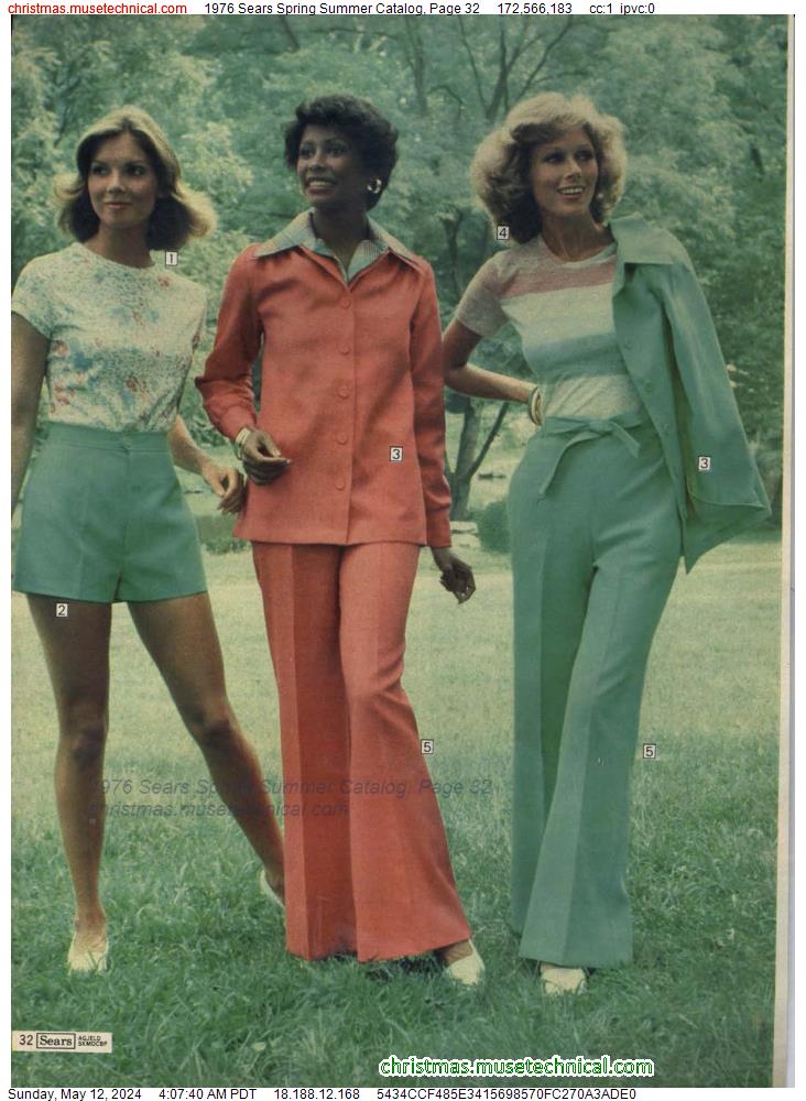 1976 Sears Spring Summer Catalog, Page 32