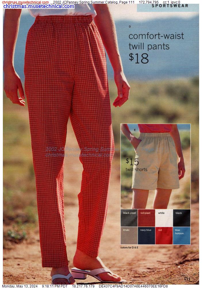 2002 JCPenney Spring Summer Catalog, Page 111