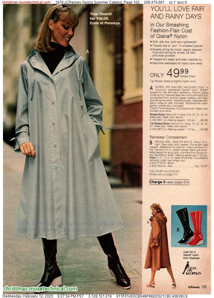 1978 JCPenney Spring Summer Catalog, Page 105