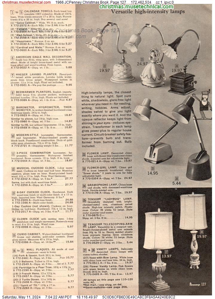 1966 JCPenney Christmas Book, Page 127