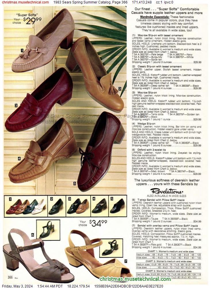 1983 Sears Spring Summer Catalog, Page 366