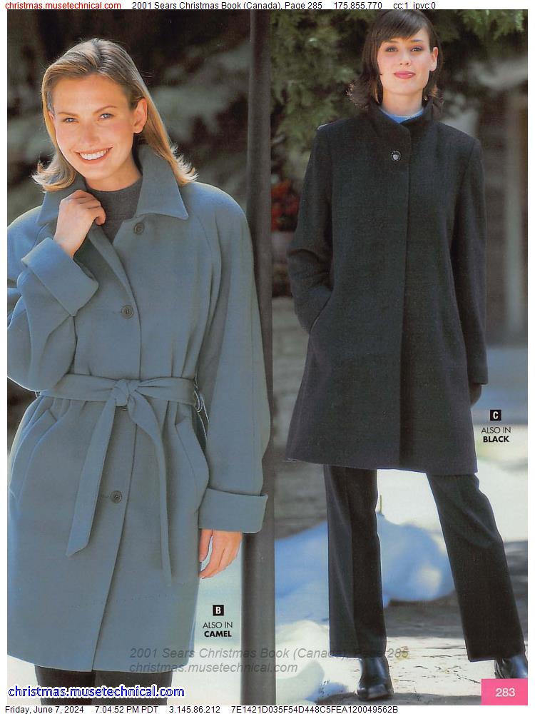 2001 Sears Christmas Book (Canada), Page 285
