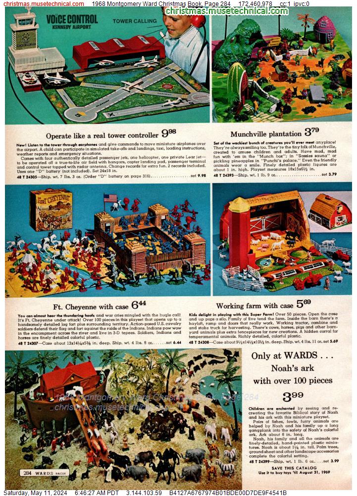 1968 Montgomery Ward Christmas Book, Page 284
