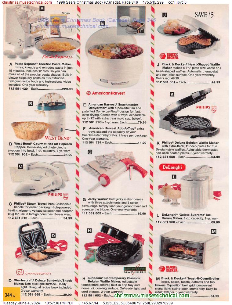 1996 Sears Christmas Book (Canada), Page 346
