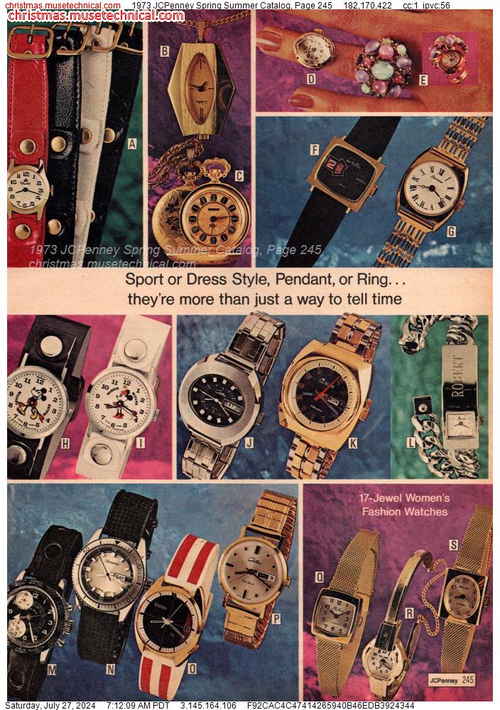 1973 JCPenney Spring Summer Catalog, Page 245