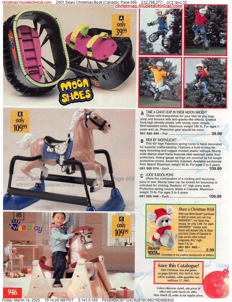 2001 Sears Christmas Book (Canada), Page 956