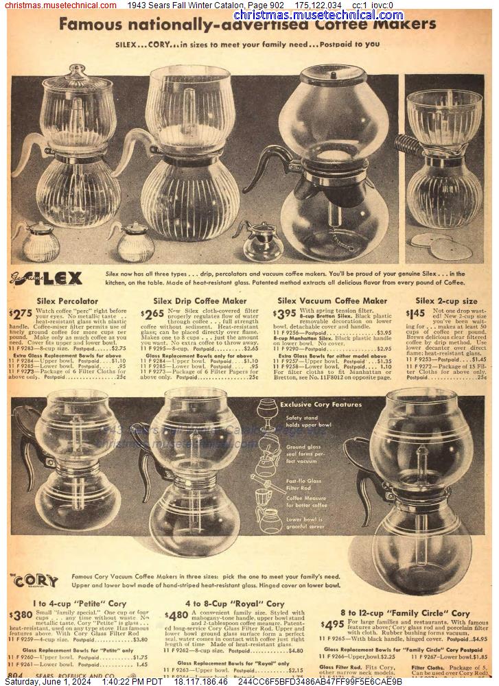 1943 Sears Fall Winter Catalog, Page 902