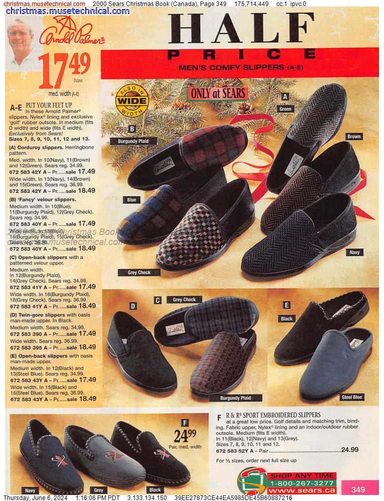 2000 Sears Christmas Book (Canada), Page 349
