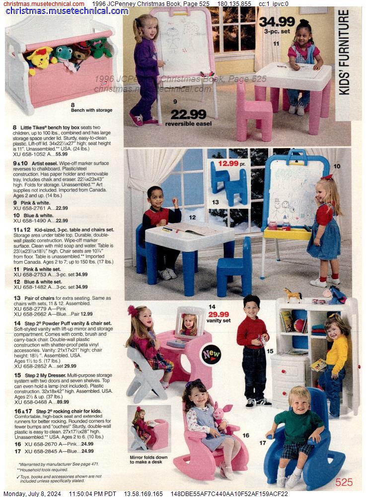 1996 JCPenney Christmas Book, Page 525
