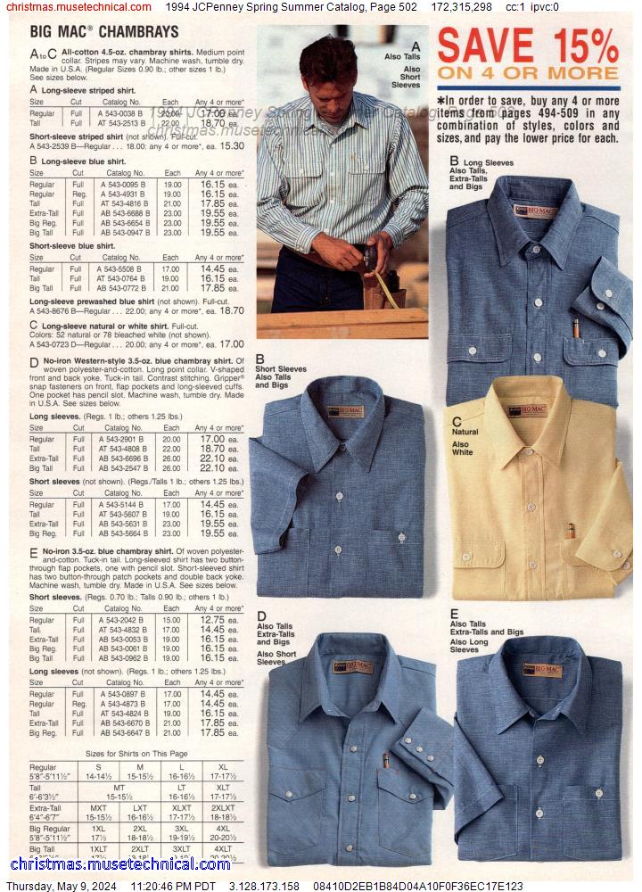 1994 JCPenney Spring Summer Catalog, Page 502