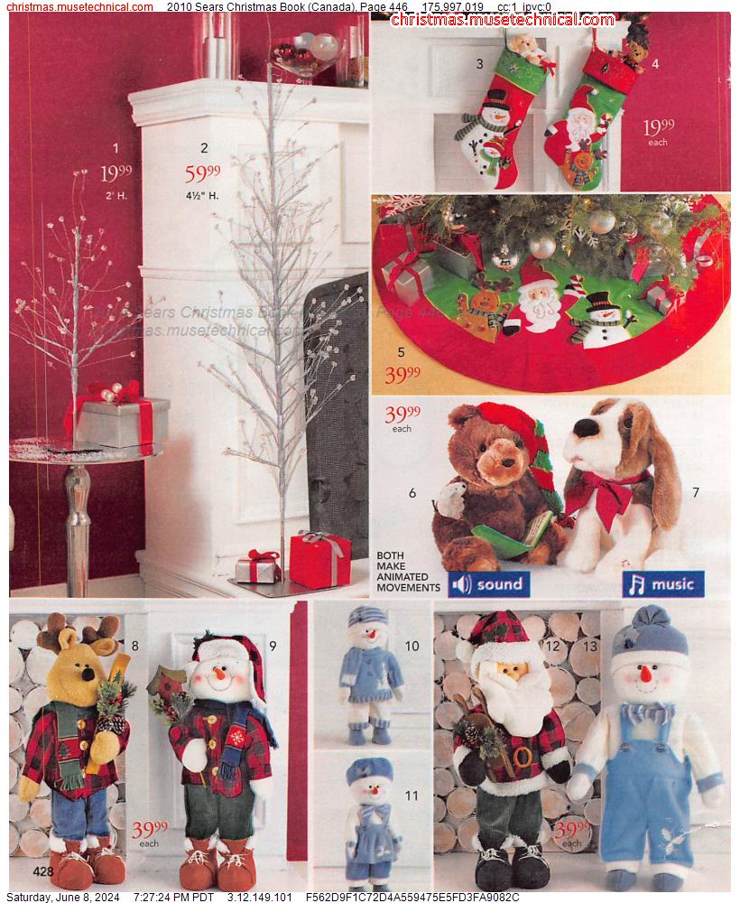 2010 Sears Christmas Book (Canada), Page 446