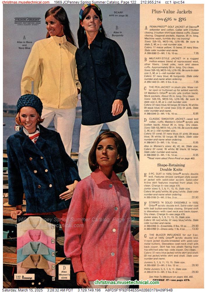 1969 JCPenney Spring Summer Catalog, Page 122