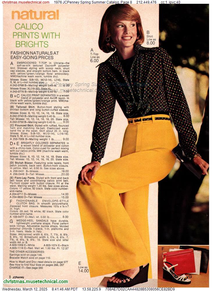 1976 JCPenney Spring Summer Catalog, Page 8