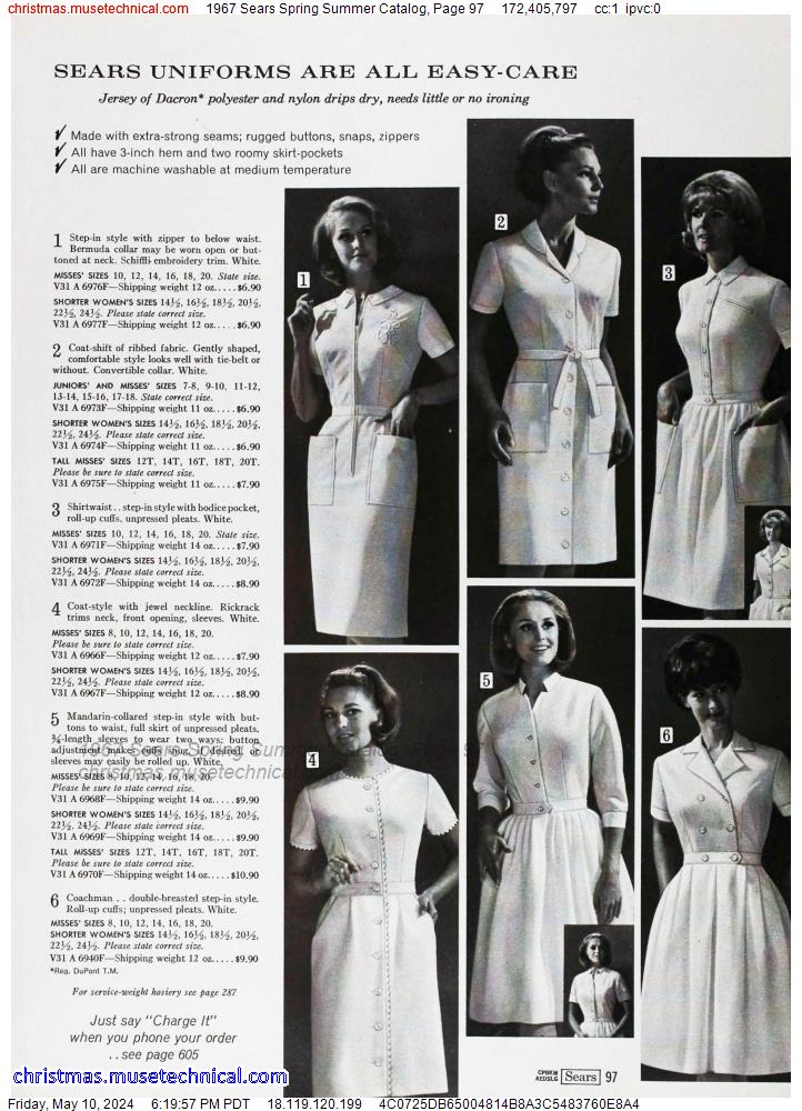 1967 Sears Spring Summer Catalog, Page 97