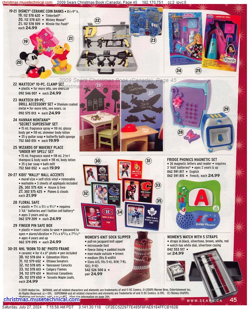 2009 Sears Christmas Book (Canada), Page 45