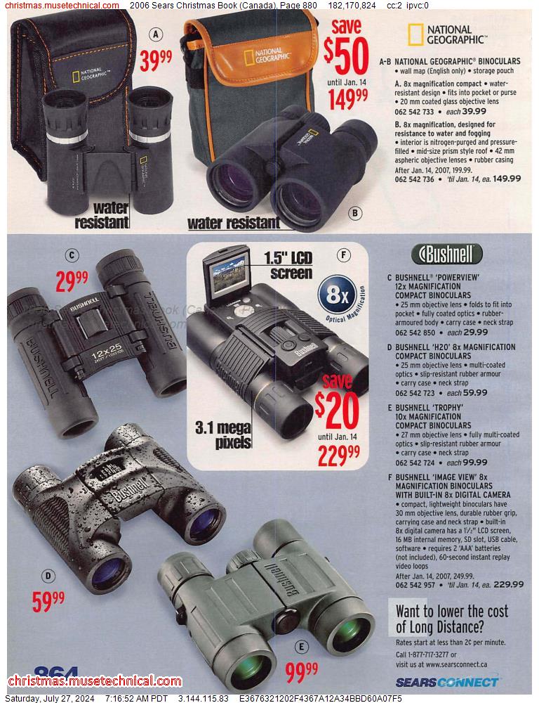 2006 Sears Christmas Book (Canada), Page 880