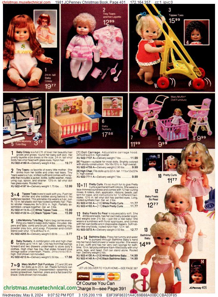 1981 JCPenney Christmas Book, Page 401