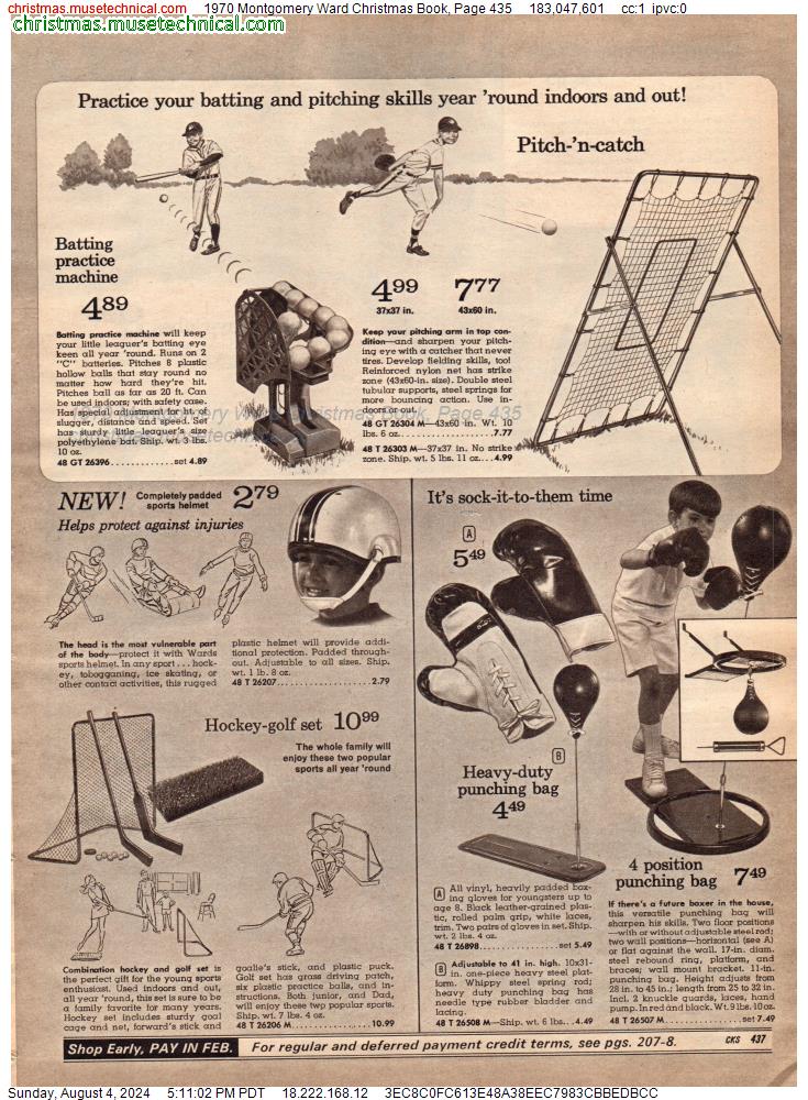 1970 Montgomery Ward Christmas Book, Page 435