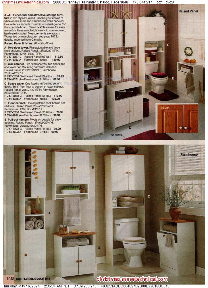 2000 JCPenney Fall Winter Catalog, Page 1048