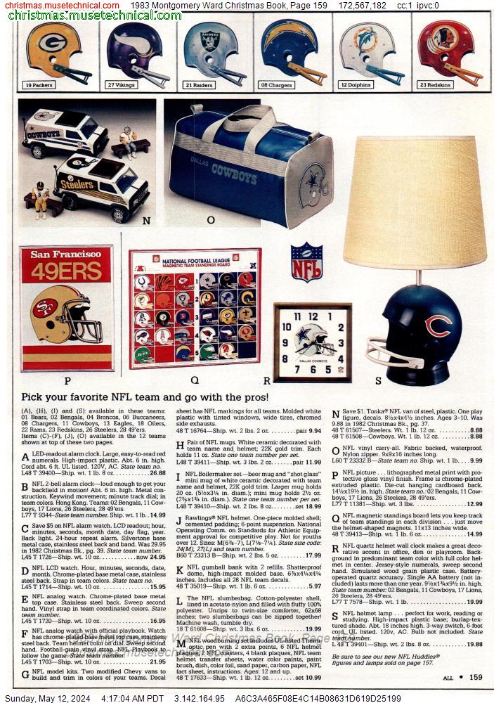 1983 Montgomery Ward Christmas Book, Page 159