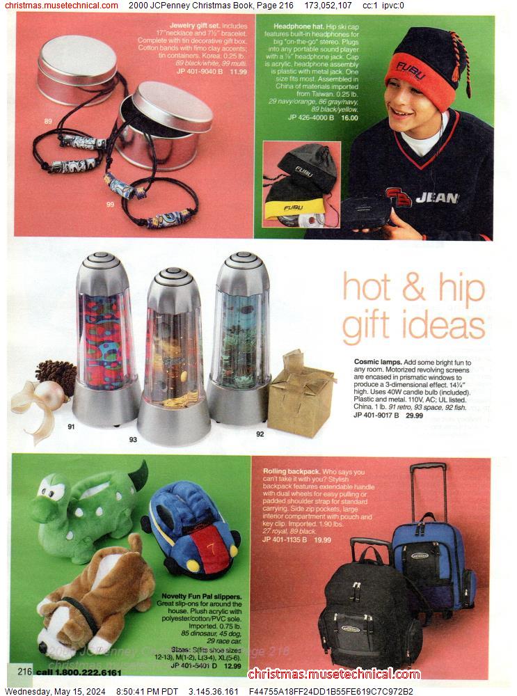 2000 JCPenney Christmas Book, Page 216