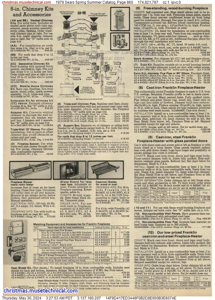 1979 Sears Spring Summer Catalog, Page 860