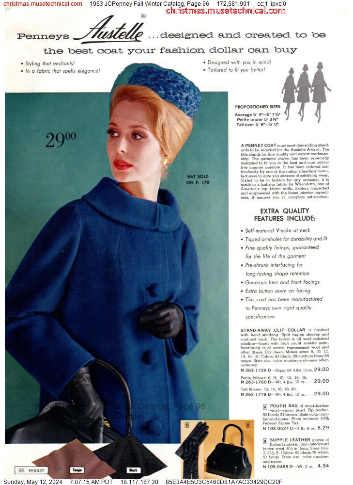 1963 JCPenney Fall Winter Catalog, Page 96
