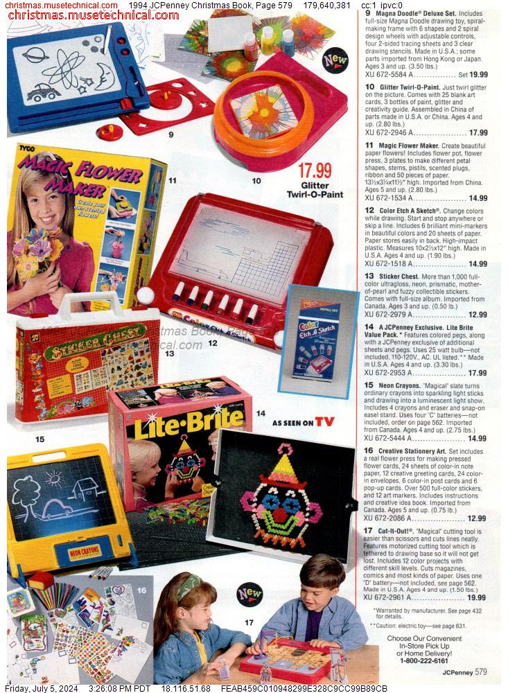 1994 JCPenney Christmas Book, Page 579