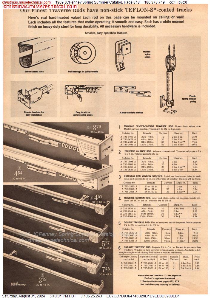 1969 JCPenney Spring Summer Catalog, Page 818