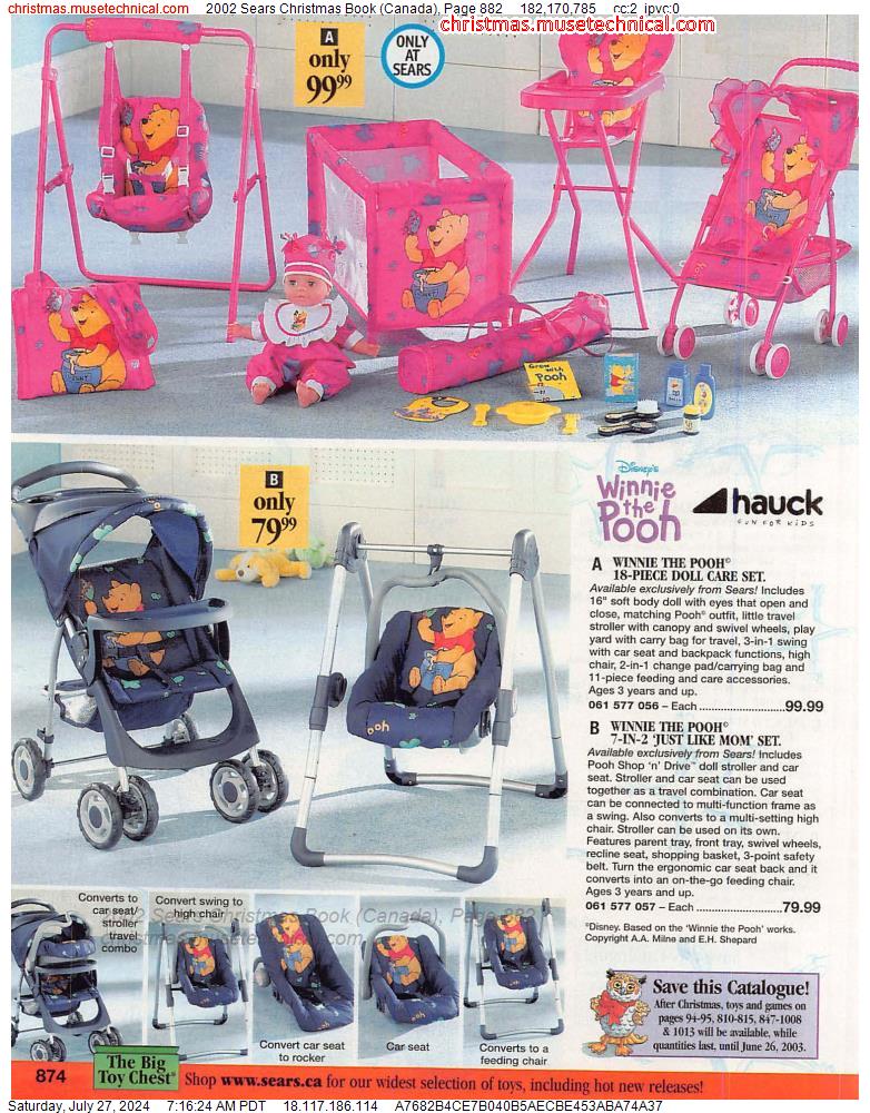 2002 Sears Christmas Book (Canada), Page 882