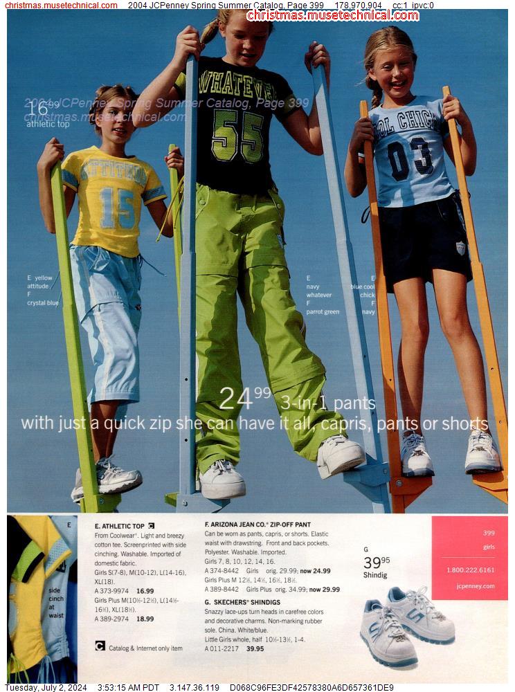 2004 JCPenney Spring Summer Catalog, Page 399