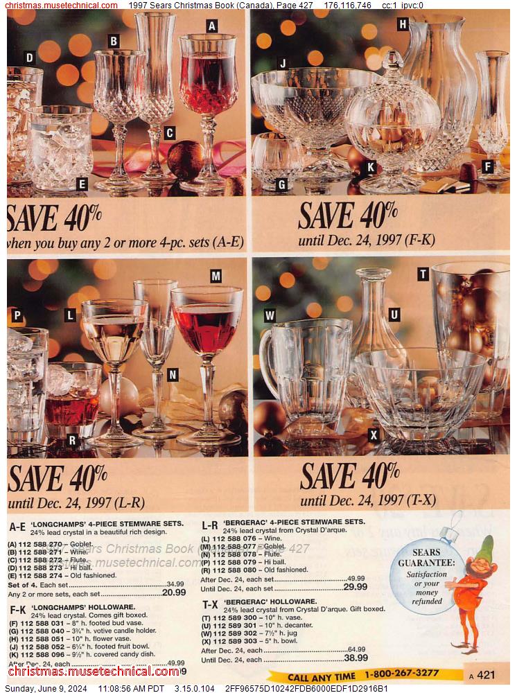 1997 Sears Christmas Book (Canada), Page 427