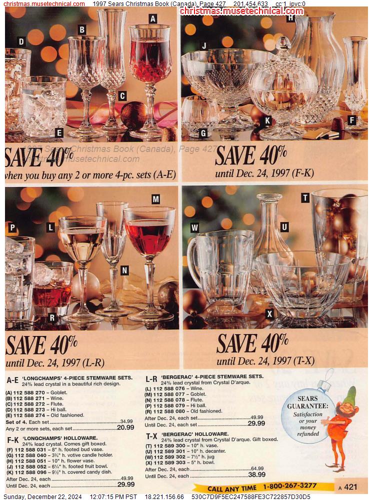 1997 Sears Christmas Book (Canada), Page 427