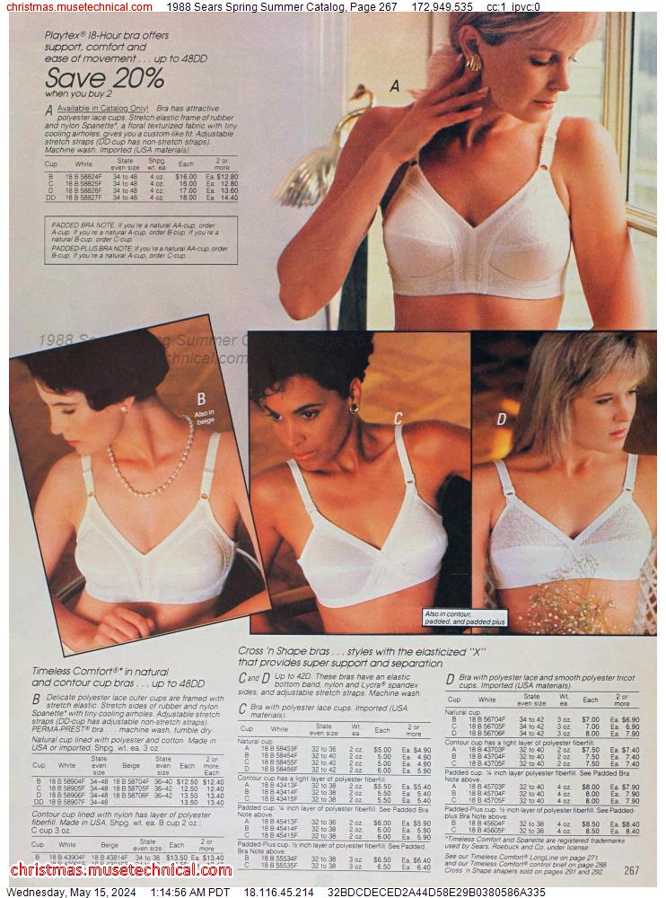 1988 Sears Spring Summer Catalog, Page 267