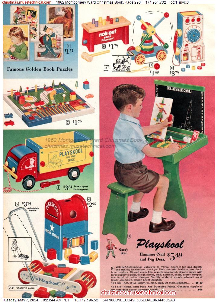 1962 Montgomery Ward Christmas Book, Page 296