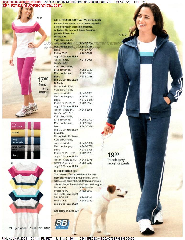 2009 JCPenney Spring Summer Catalog, Page 74
