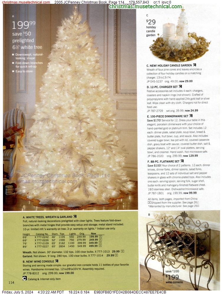 2005 JCPenney Christmas Book, Page 114