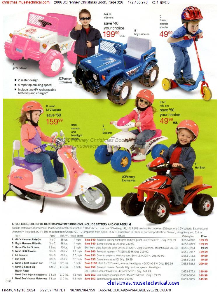 2006 JCPenney Christmas Book, Page 326