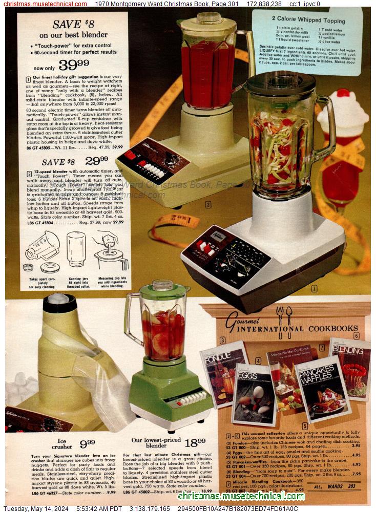 1970 Montgomery Ward Christmas Book, Page 301