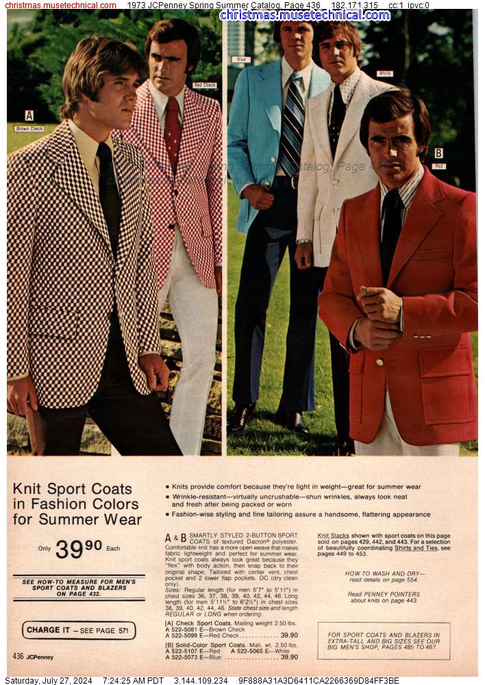 1973 JCPenney Spring Summer Catalog, Page 436