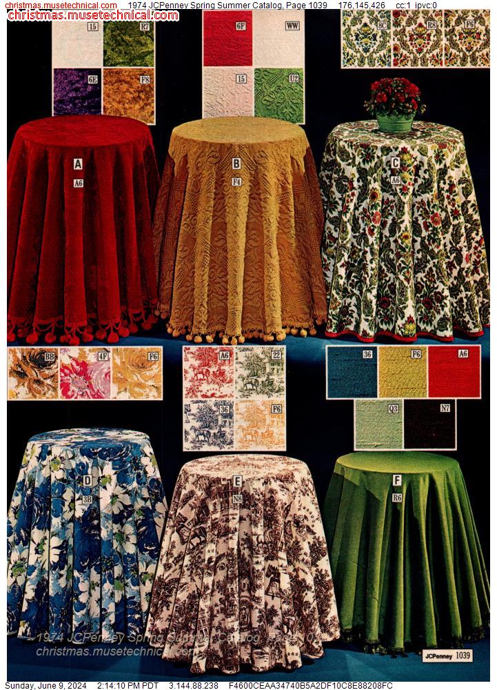 1974 JCPenney Spring Summer Catalog, Page 1039
