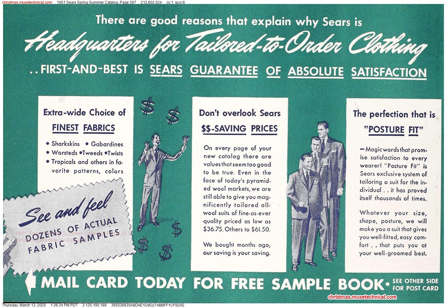 1951 Sears Spring Summer Catalog, Page 397