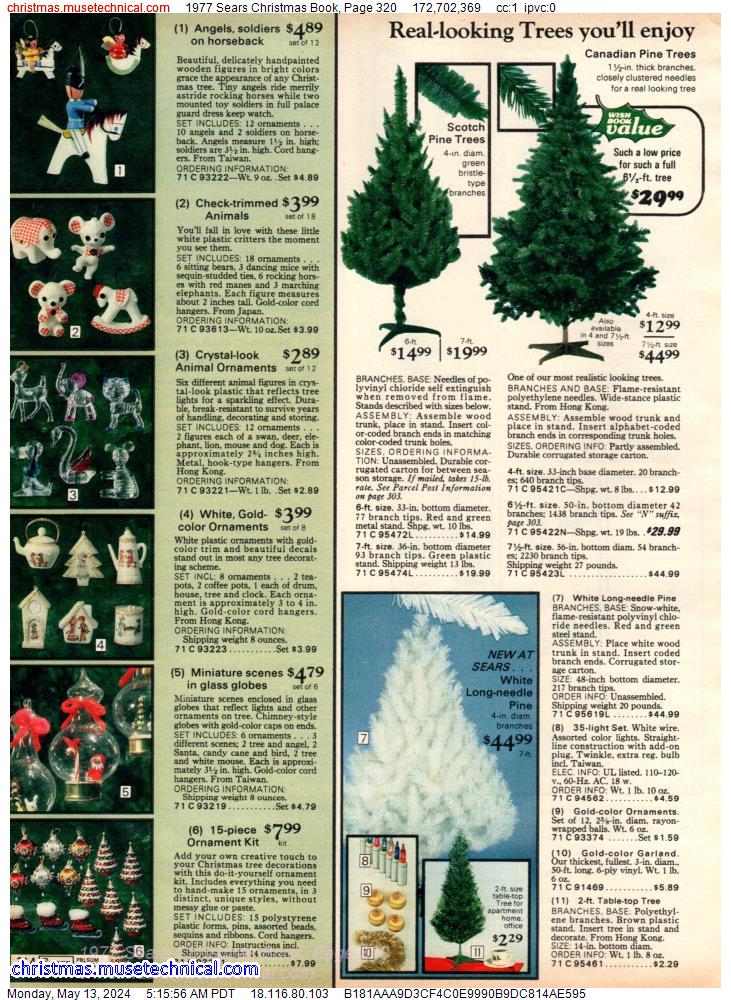 1977 Sears Christmas Book, Page 320