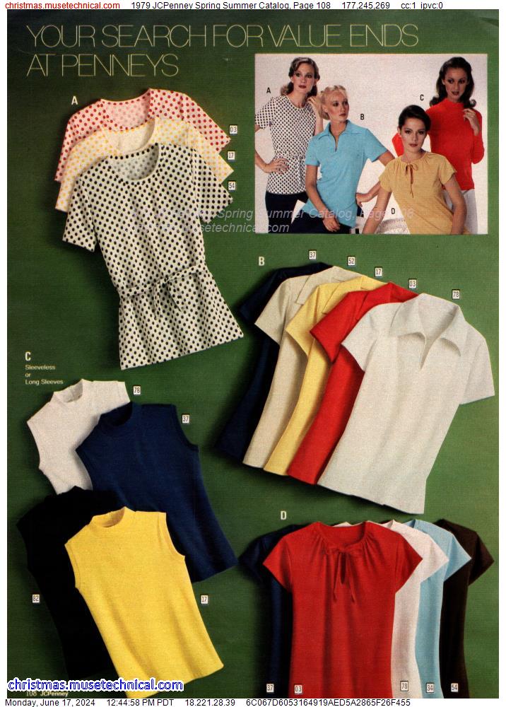 1979 JCPenney Spring Summer Catalog, Page 108