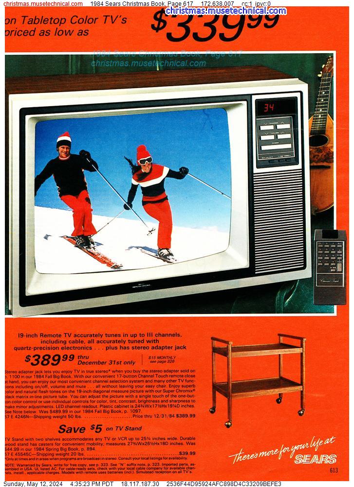 1984 Sears Christmas Book, Page 617