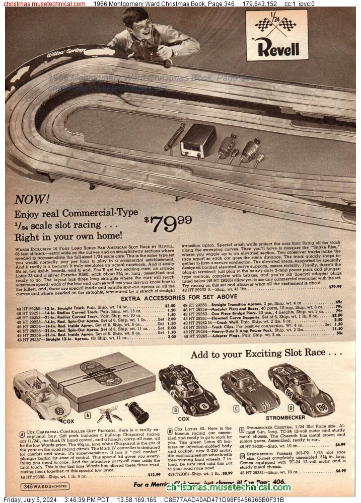1966 Montgomery Ward Christmas Book, Page 346