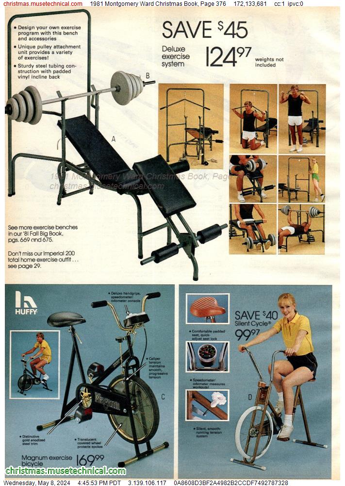1981 Montgomery Ward Christmas Book, Page 376