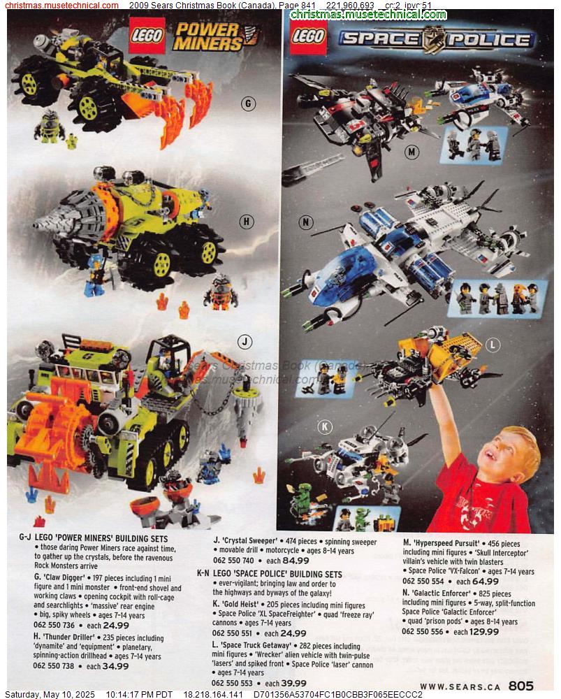 2009 Sears Christmas Book (Canada), Page 841